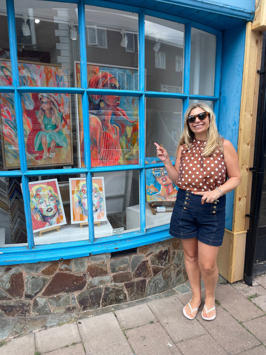 Pride of place in the South Gate Gallery Window