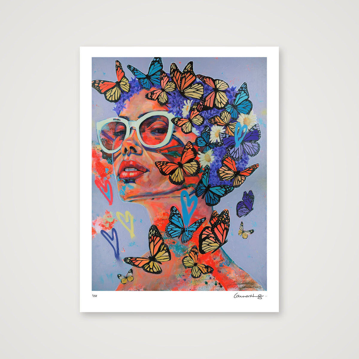 USE YOUR WINGS — 30×40cm, 12×16" Print only