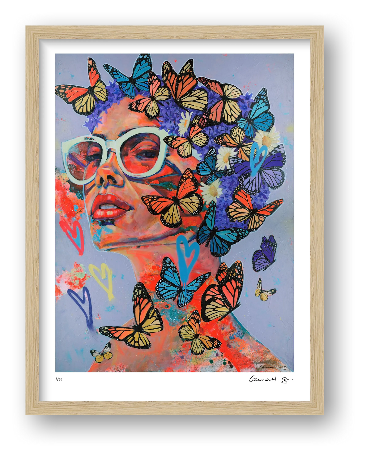 USE YOUR WINGS — framed
