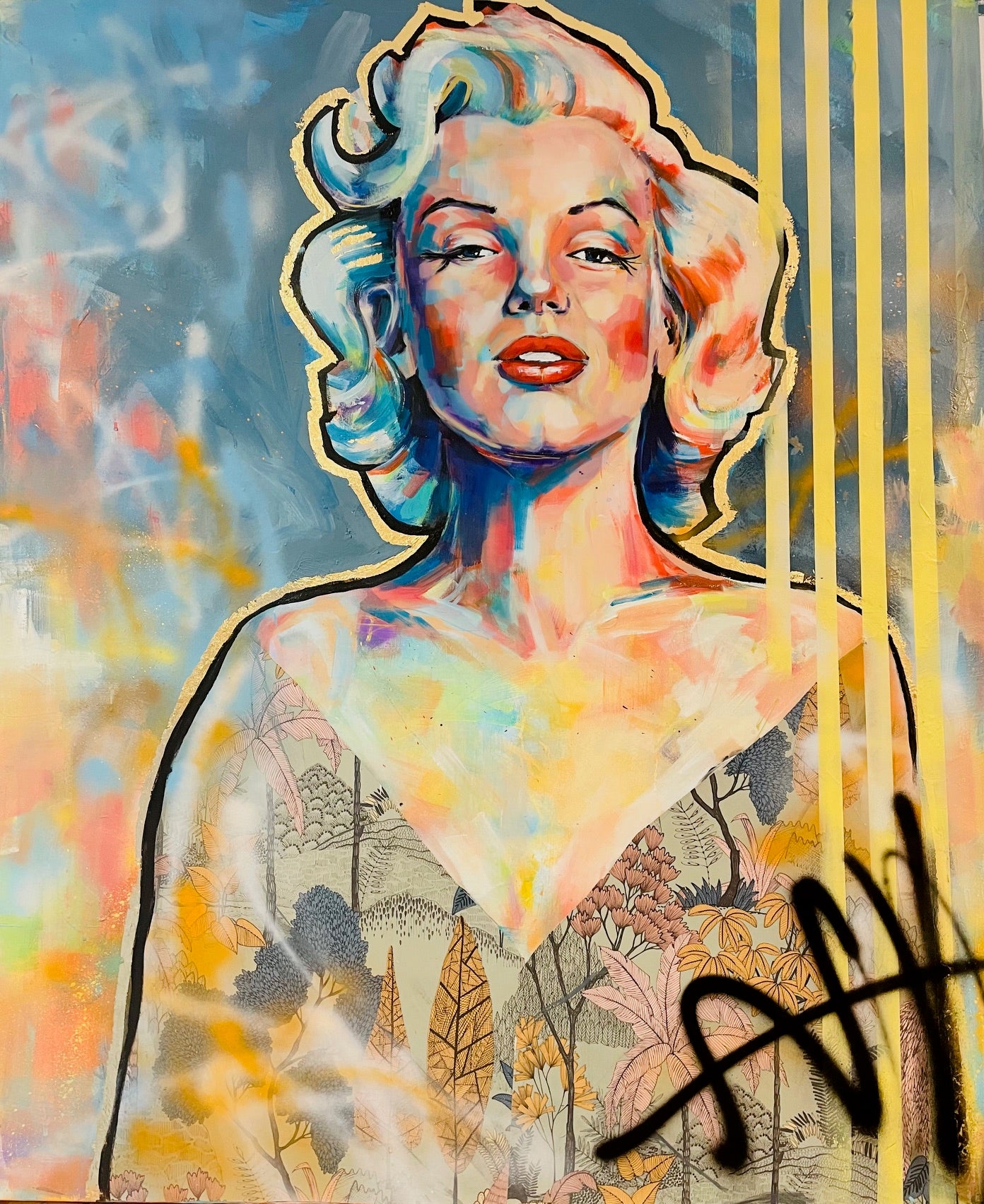 MARILYN IN GOLD
